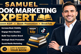 be your book marketing expert for amazon KDP