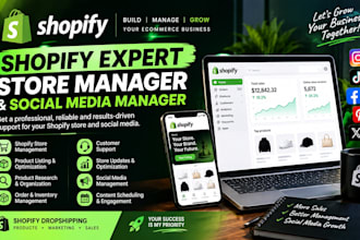 be your shopify virtual assistant