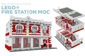 design custom lego moc with xml part list, instruction using bricklink studio