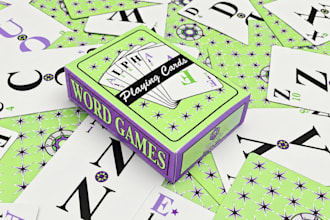 custom playing card poker cards card game art 56 card deck blackjack card game