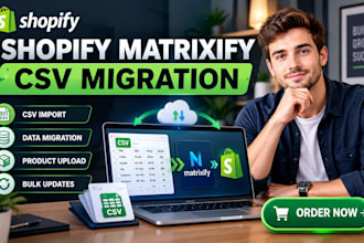 do shopify product matrixify csv migration import export and bulk data transfer