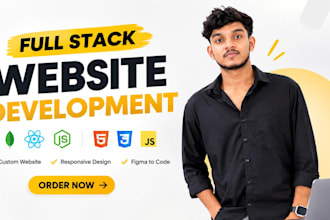 do custom website development with clean responsive