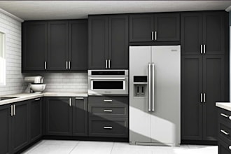 convert sketchup cabinet design into mozaik