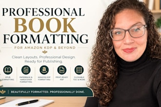 do book formatting ebook formatting paperback formatting book interior KDP book