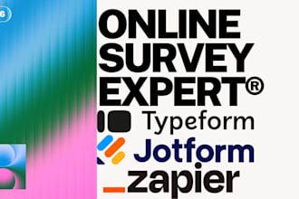 do online survey form and gather 5000 survey respondent