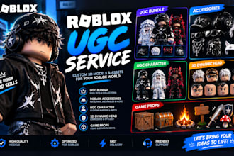 model from scratch a complete roblox ugc bundle
