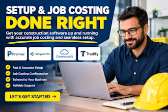 setup job costing premier simplevms commusoft tradify