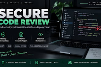 perform a secure code review and find security vulnerabilities