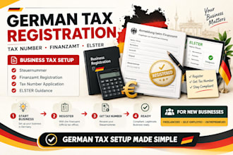 help with german tax registration, tax number and finanzamt registration