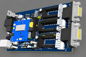 do electronics design, pcb review, hardware prototype, multilayer pcb in easyeda