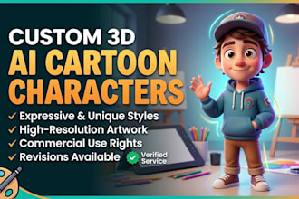 create custom ai cartoon characters and images