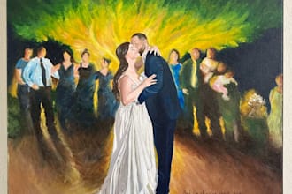 make custom traditional art