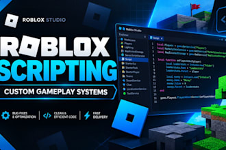 do roblox scripting and custom gameplay systems in roblox studio