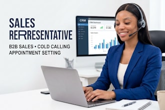 be your b2b sales representative for lead generation
