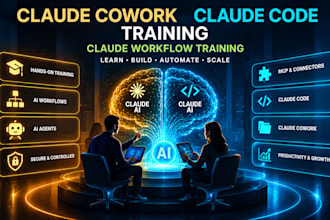 be your claude consultant claude code tutor coach claude cowork expert trainer