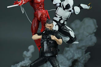 sculpt 3d action figure, posable toys, anime character for 3d printing and paint