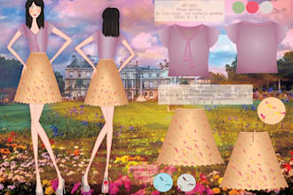create a professional fashion catalog and collection presentation