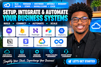 do illa firebase hostinger airtable bigquery notion stripe google cloud cicd
