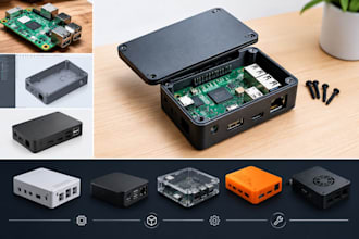 design 3d enclosures for iot, arduino, sensors and electronics