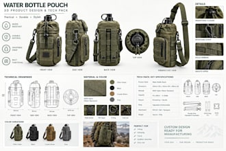 design 3d bag models backpacks purses tech pack duffel bag 3d product modeling