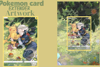 extend your pokemon tcg card with custom artwork