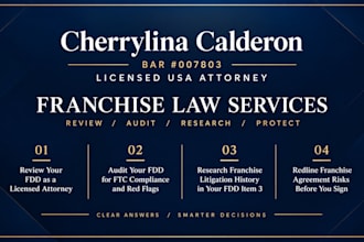 audit your fdd for ftc compliance and hidden franchise red flags