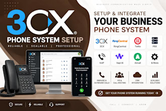 3cx, ringcentral, twilo, pbx, vopi, vapi ai, aircall, phone system setup