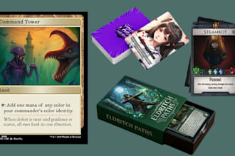 card game art trading card game board game design  tcg card, card game mechanics
