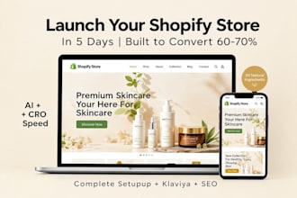 design a high converting shopify product page with ai cro and gempages