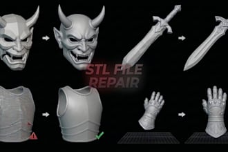 repair and optimize your stl file for 3d printing