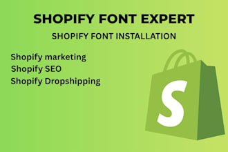 do shopify font installation shopify store expert
