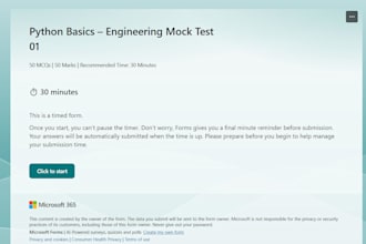 create online mcq tests and mock exams for students