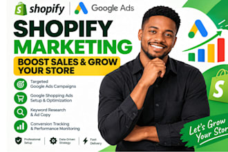 promote shopify store through google ads to boost shopify sales