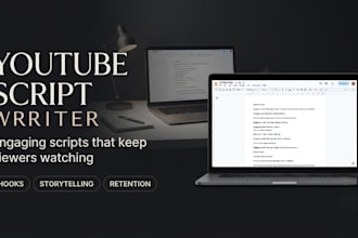 write engaging youtube scripts