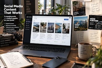 create engaging social media posts for your brand