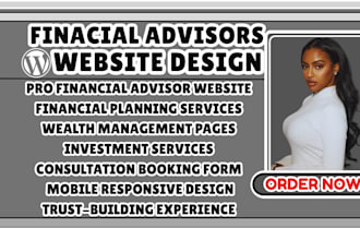 financial advisor webs financial website finance website wealth management webs