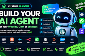 build an ai agent for your crm or business