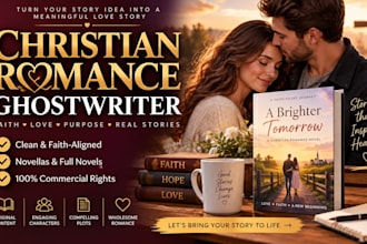 ghostwrite clean christian romance novels or novellas