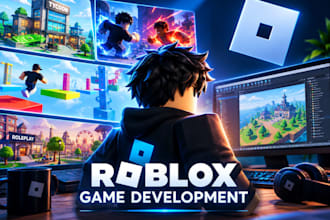 develop your roblox game with custom scripting and gameplay systems
