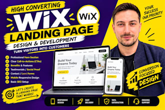 design wix landing page redesign wix website landing page design wix studio