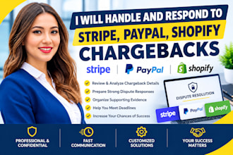handle and respond to stripe paypal shopify chargebacks