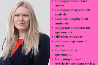 employment and labor lawyer in california for contract review and consultations