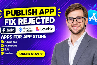 publish, fix rejected lovable bolt new google ai studio app for ios app store
