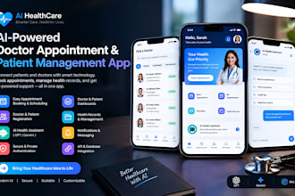 develop a doctor appointment and patient management app