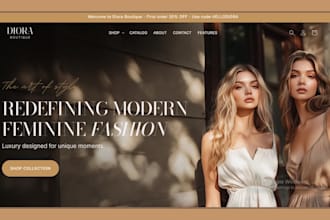 design clothing website clothing fashion store  clothing shopify store