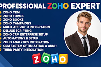 zoho crm setup zoho one, books, people, sites workflow automation zoho campaign