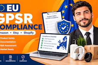 be your eu responsible person for gpsr, amazon, msr, fbo, mdr compliance