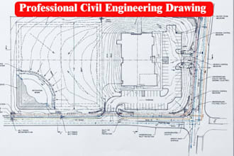 design site plan, site grading plan, drainage plan, erosion control, utility