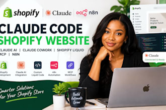 build claude code shopify website claude ai claude cowork shopify liquid mcp n8n