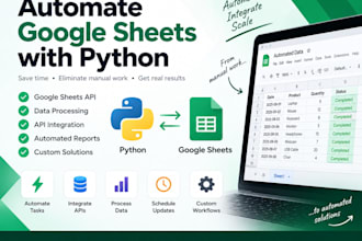 automate google sheets with python